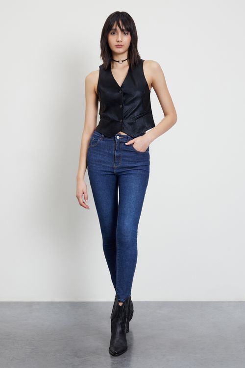 Skinny Tribeca Blue Print