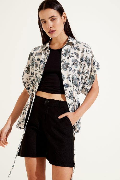 Blusa Bour Print