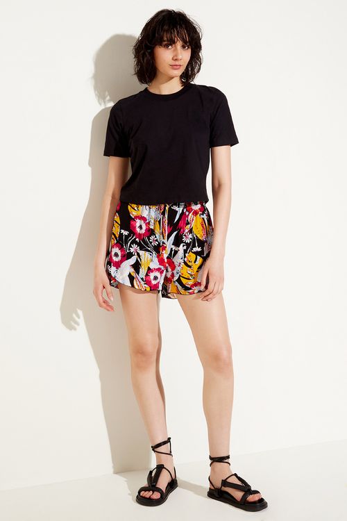 Short Valecrep Print