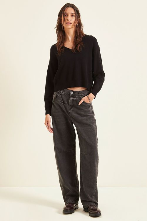 Baggy Juno Dark Black
