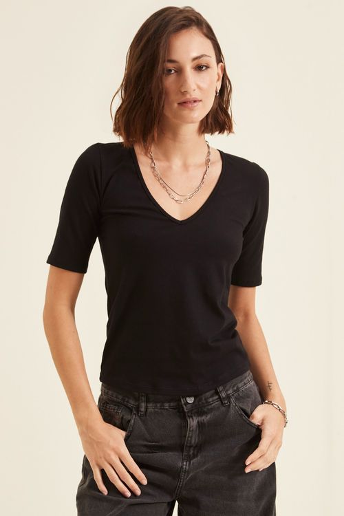 Remera Lua Manga Corta