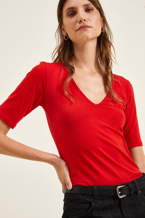 Remera Lua Manga Corta