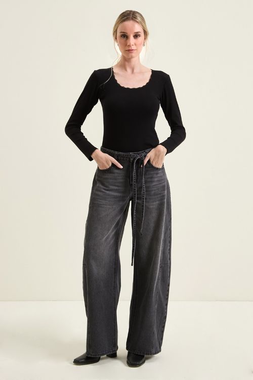 Baggy Belt Black Wash