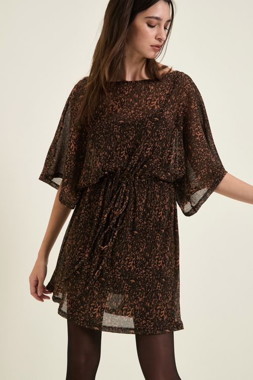 Vestido Vis Print