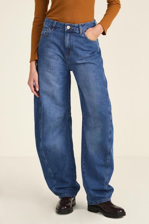 Slouchy Mali Dark Blue