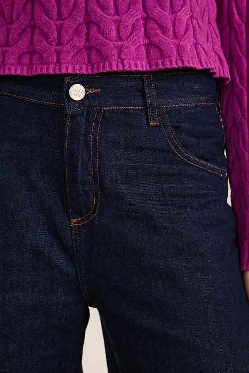 Wide Clamb Blue Raw