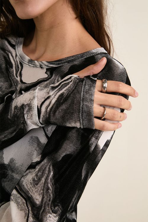 Vestido Sakib Print