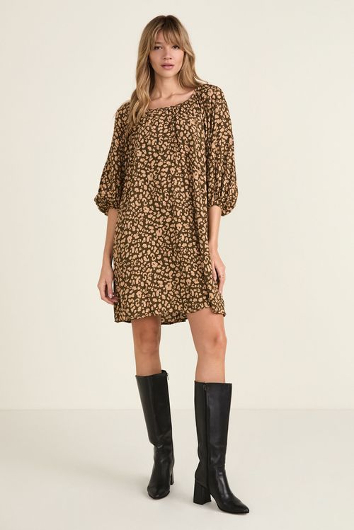 Vestido Maria Print