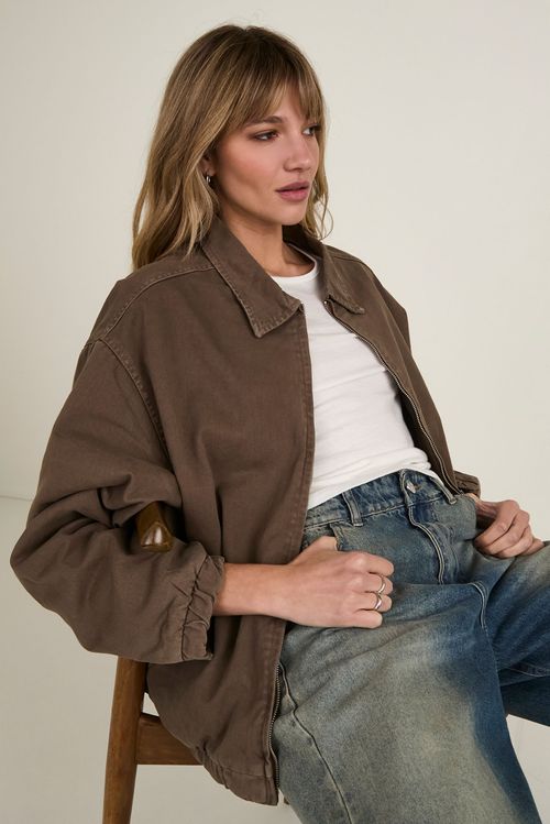 Campera Over Bomb Color