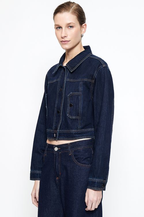 Campera Knox Raw Blue