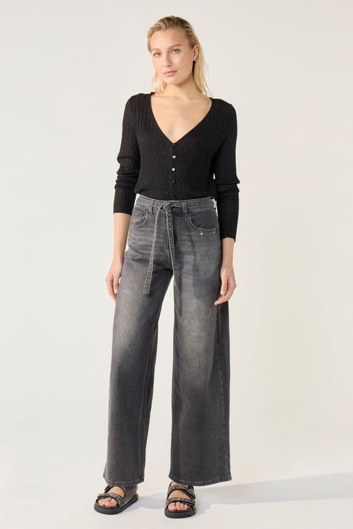 Wide Lazo Shine Black