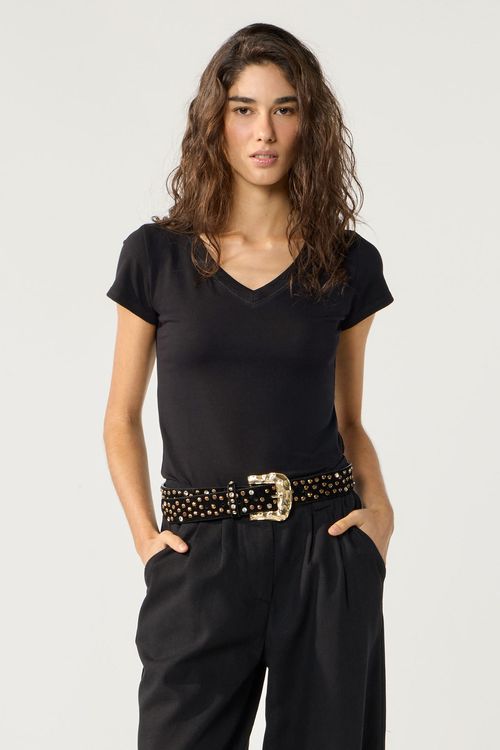 Remera Abril Manga Corta