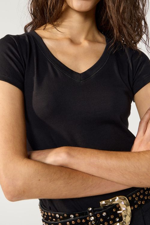 Remera Abril Manga Corta