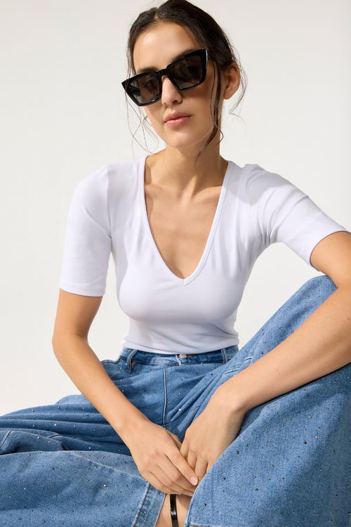 Remera Lua Manga Corta