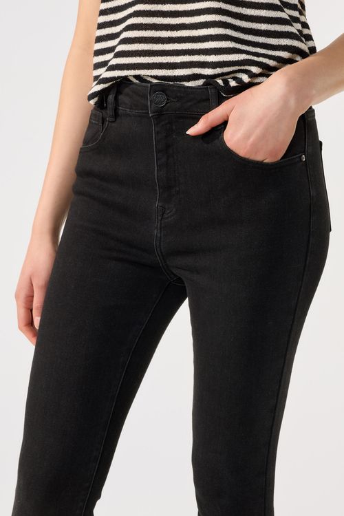 Skinny High Rise Black