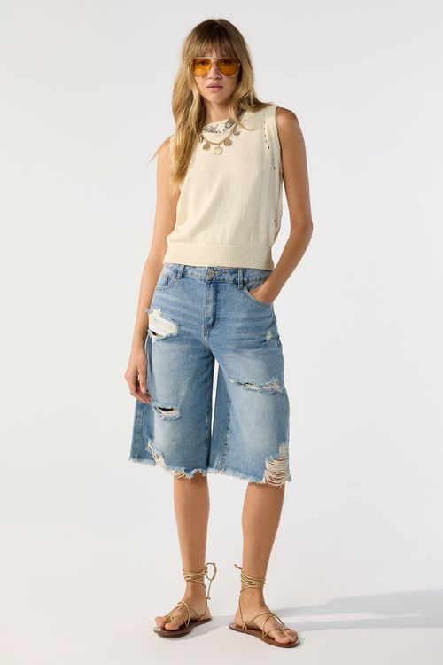 Bermuda Trash Denim Blue