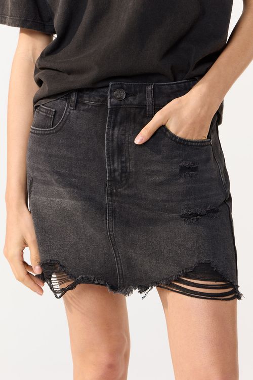 Mini Mai Denim Black