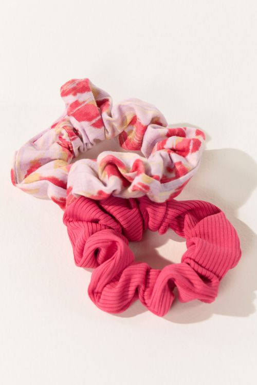 Set x2 Scrunchie Azalea