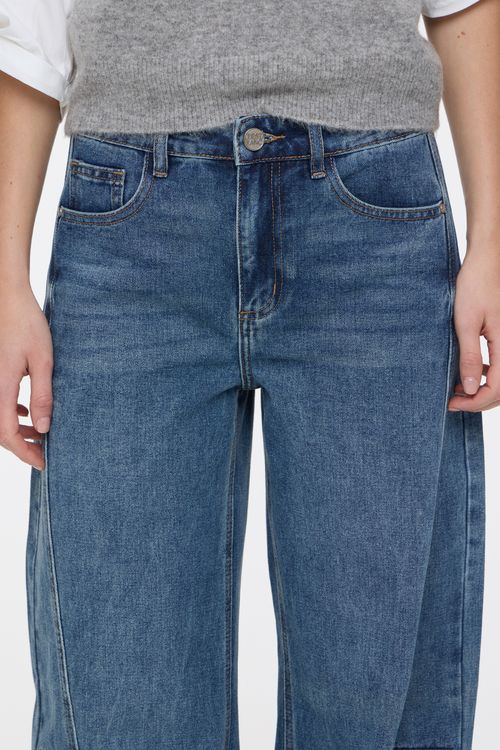 Straight Matizado Dark Blue