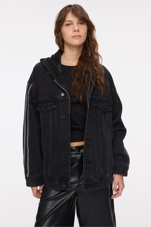 Campera Stripes Black