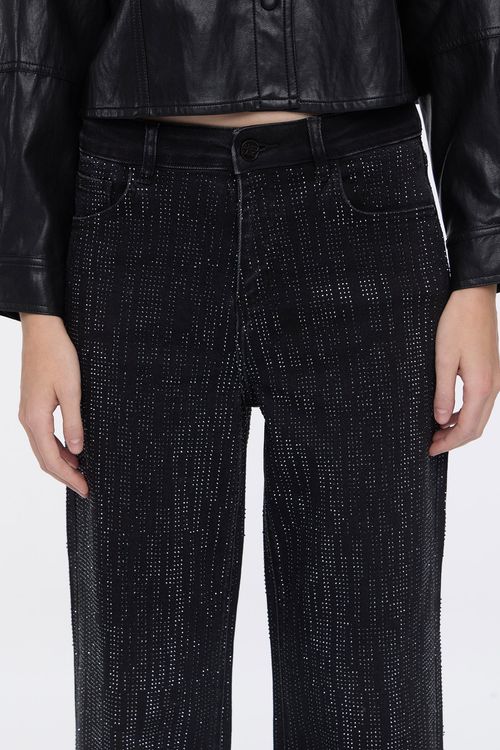 Straight Rain New Black